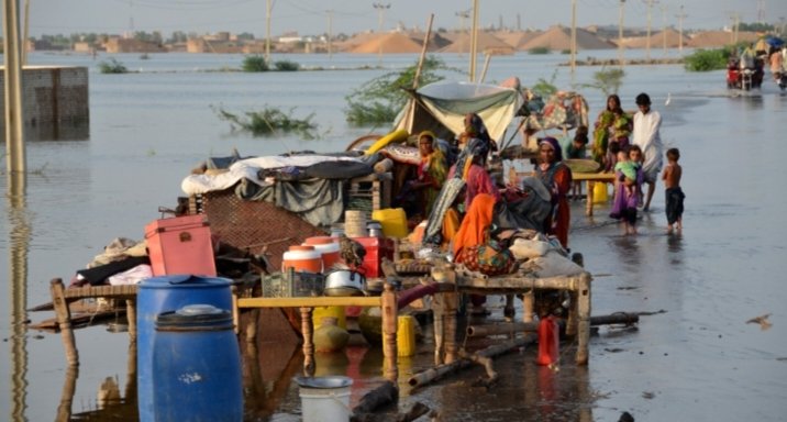 1. "Pakistan is drowning in tears and water 💔 #Floods" 2. "Homes lost, lives shattered — pray for Pakistan 🙏" 3. "When the water rose, hope sank 💧 #PrayForPakistan" 4. "Floods took everything… except their courage 💔" 5. "A nation under water, hearts under pain 💔🇵🇰"